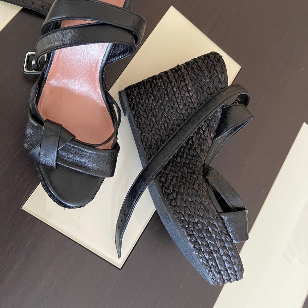 EUC Robert Clergerie Platform sandals size 6 Made in France